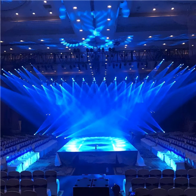 Vodotesná pohyblivá hlava s lúčom 380w